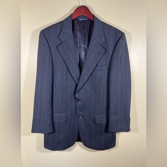 True Nation Men's Blue Big Tall Loose-Fit Stretch Dark Wash Jeans